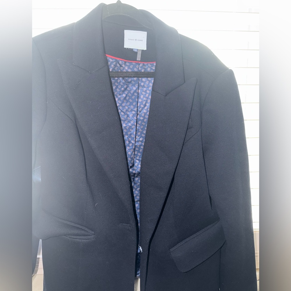 Court and Rowe Navy Blue Blazer